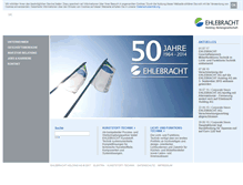 Tablet Screenshot of ehlebracht-ag.com